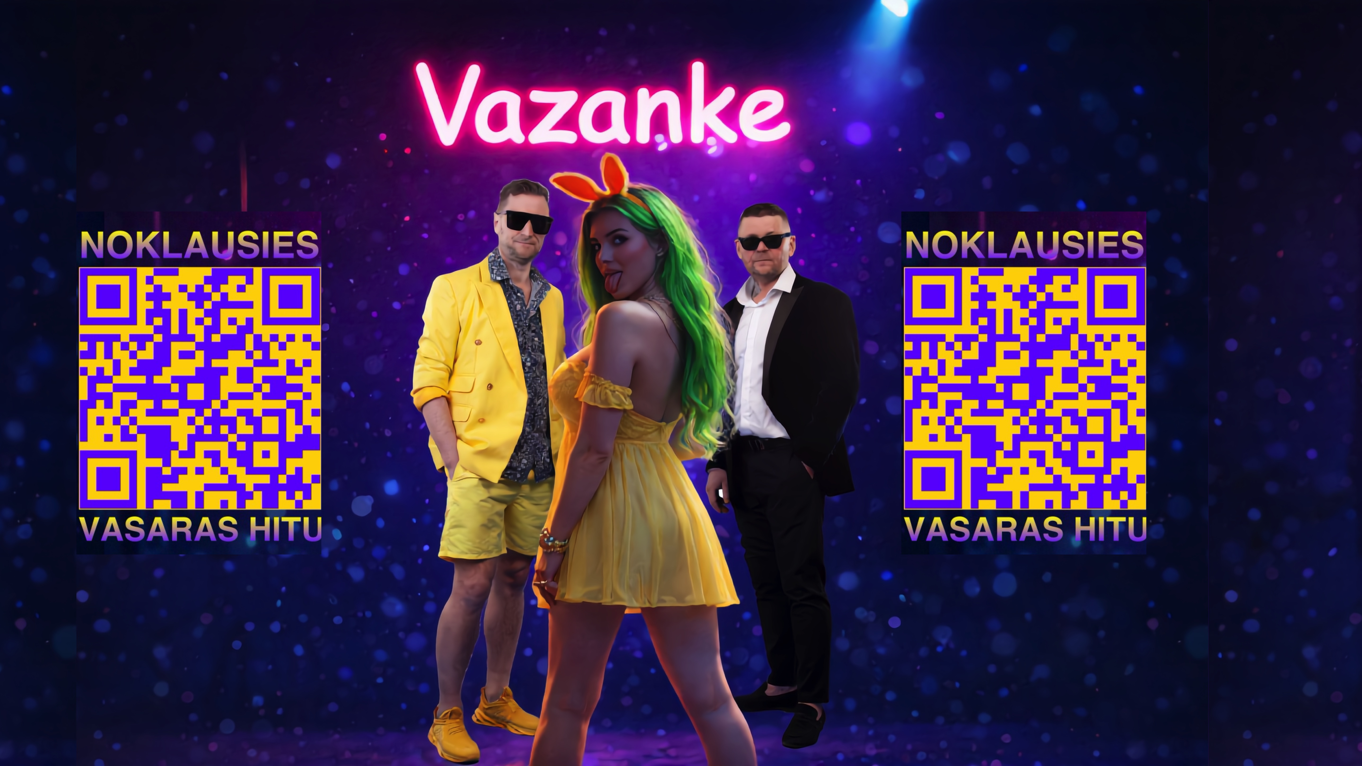 Vazaņķe singla vizuālais noformējums